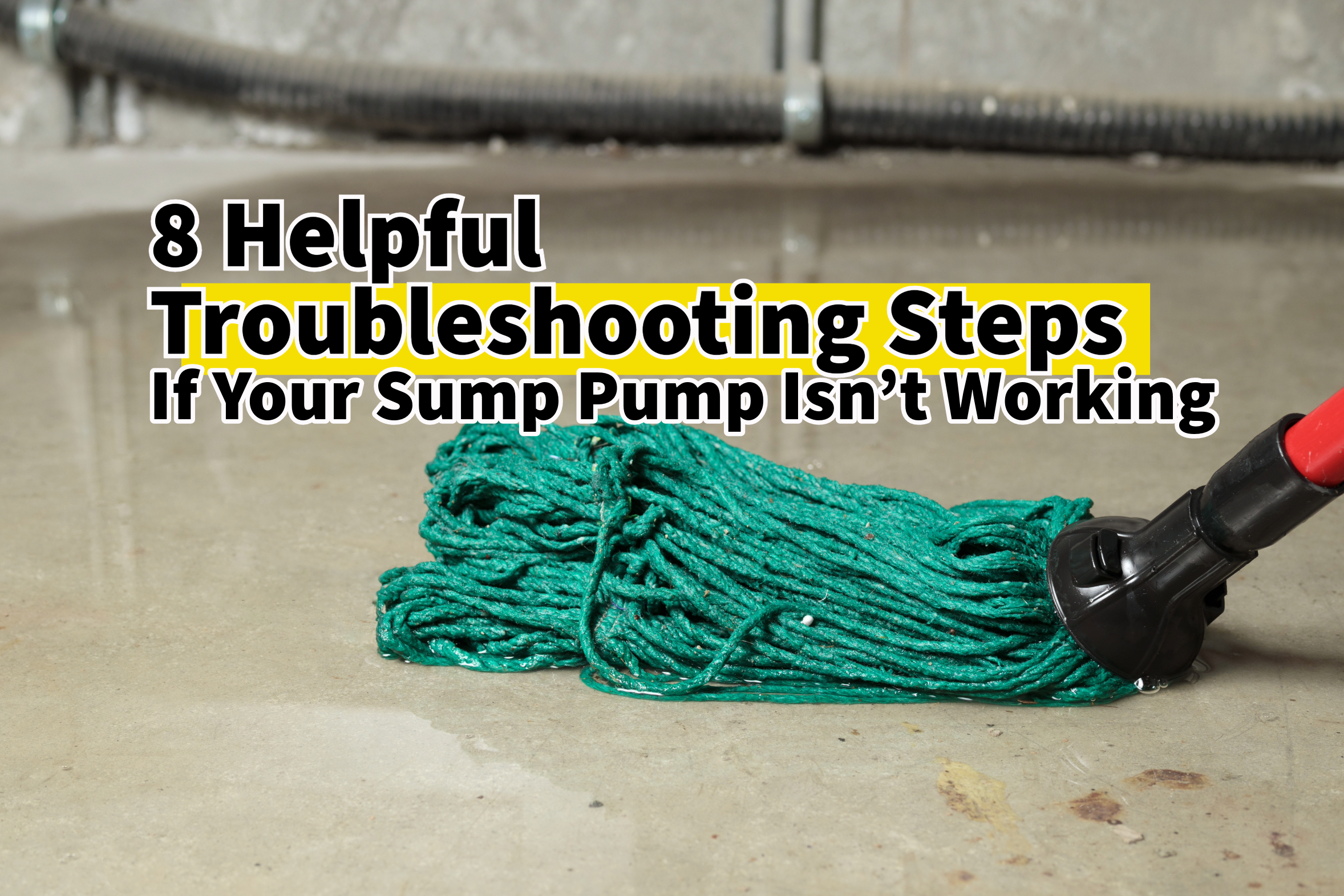 A homeowner’s guide to troubleshooting a malfunctioning sump pump. Plumbing and drain services in Dayton, Ohio.